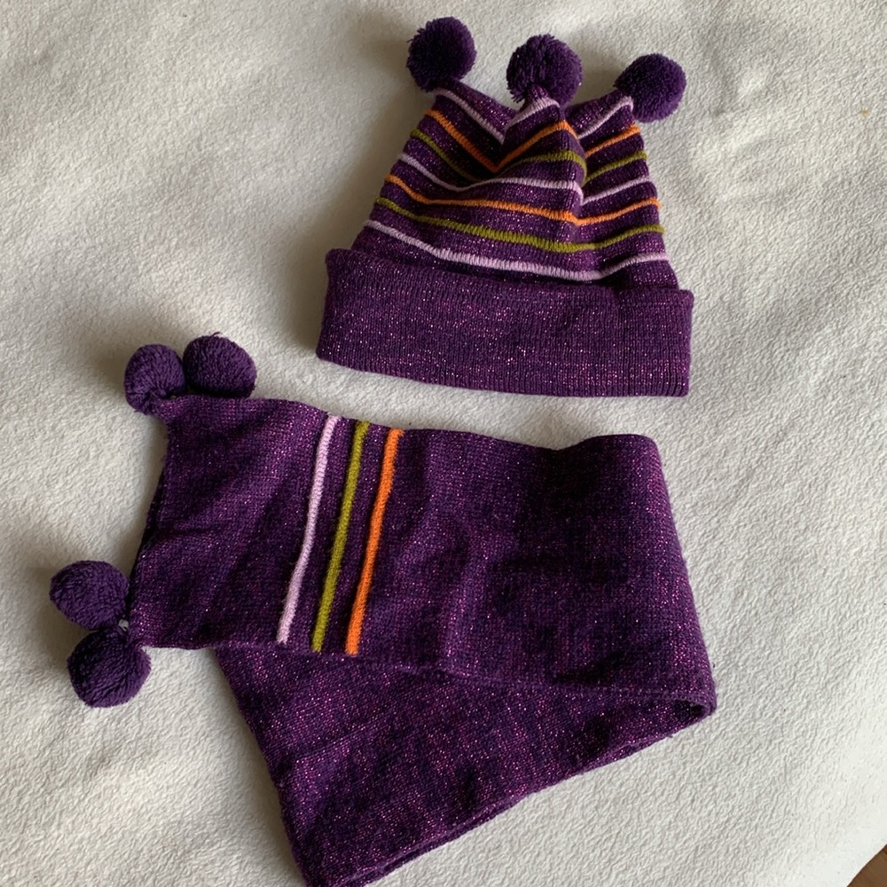 The Gap Sparkly Hat and Scarf Set - Kids